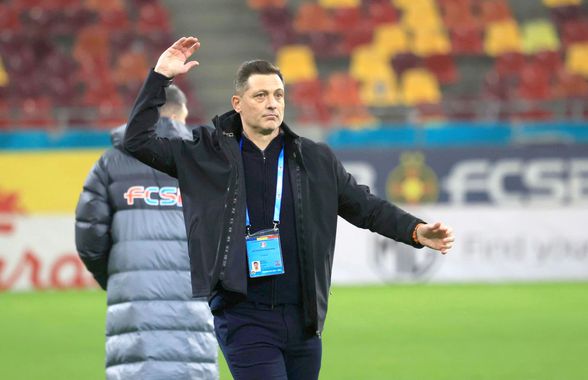 Rădoi a debutat cu stângul la FCSB și explică: „Azi s-a văzut ceva ce se întâmplă des în fotbalul românesc”