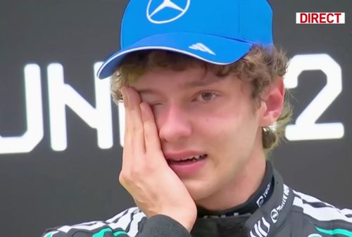 Kimi Antonelli, în lacrimi după cursa din China