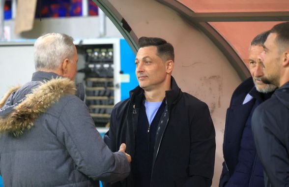 Apariție rară pe gazonul Arenei Naționale » A coborât din lojă pentru a-l saluta pe Mirel Rădoi