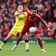Drăgușin, în Liverpool - Tottenham/ foto Getty Images