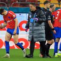 Daniel Graovac, cu nasul plin de sânge la FCSB - Metaloglobus/ foto Ionuț Iordache (GSP)