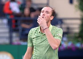Daniil Medvedev a produs surpriza la Indian Wells și regretă trecutul: „Mă înnebunea, rupeam rachete”