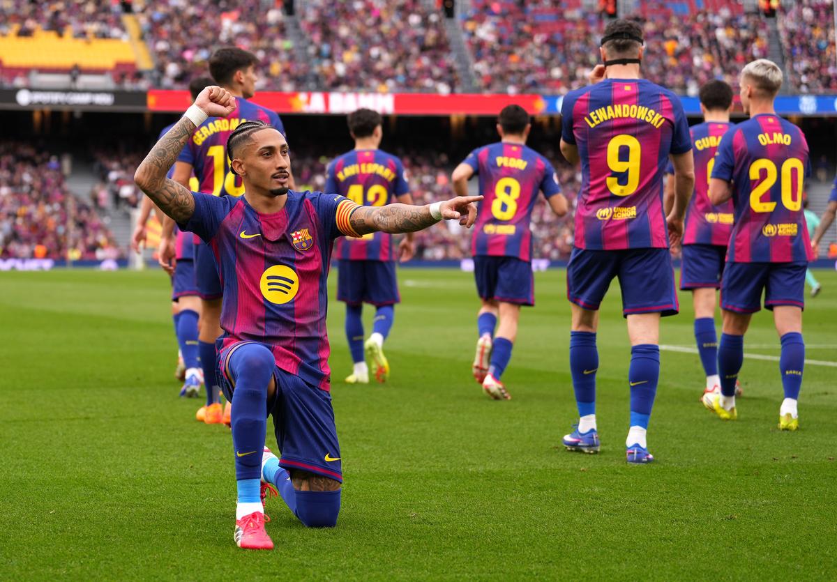 Barcelona și-a ciuruit adversara, reface distanța față de Real și o așteaptă încrezătoare pe Newcastle în Ligă