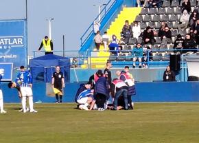 Fractură de tibie! Accidentare gravă în Farul - Petrolul