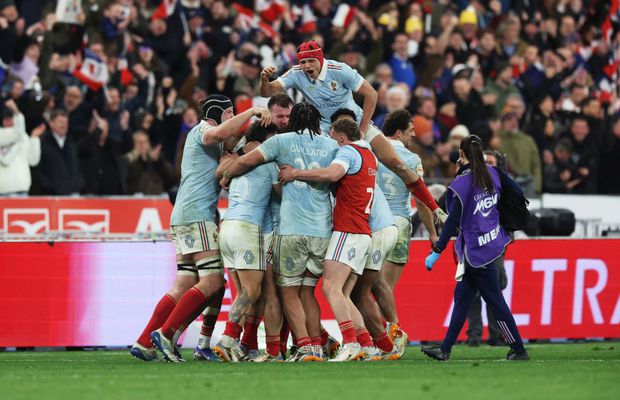 Franța a câștigat pentru a 8-a oară Turneul celor Șase Națiuni! Duel incredibil cu Anglia, decis în urma unui penalty al lui Thomas Ramos