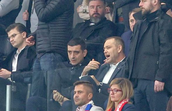 Fostul șef de galerie George Simion, surprins la meci alături de președintele Poloniei