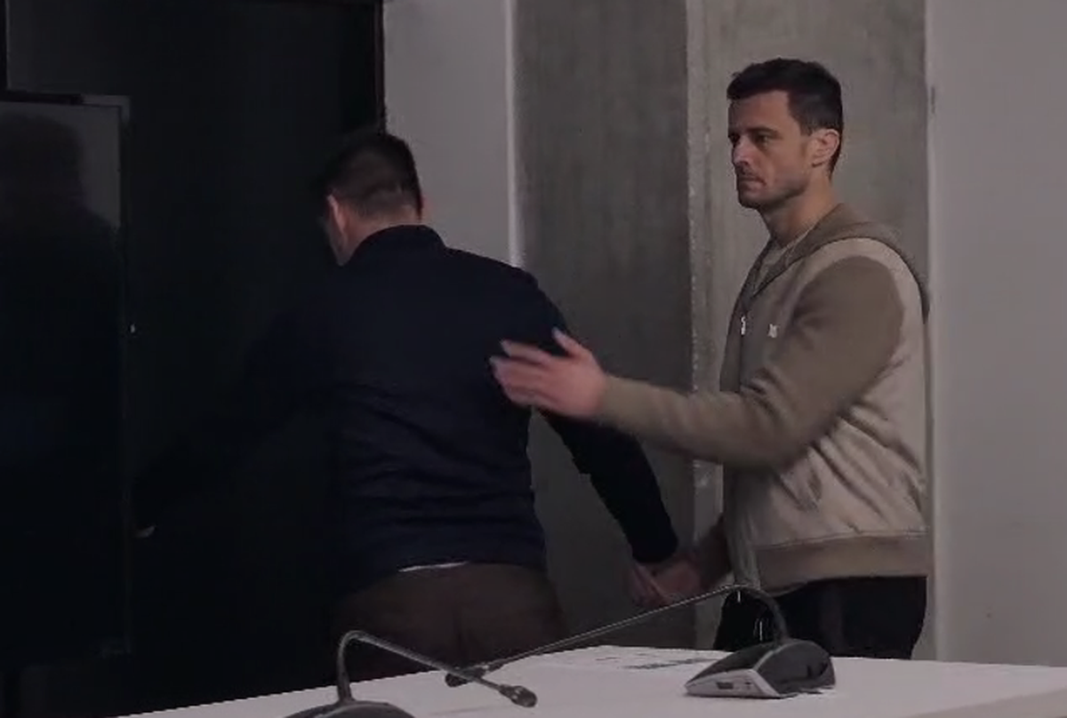 Moment special între Zeljko Kopic și Andrei Nicolescu, după eșecul cu Rapid