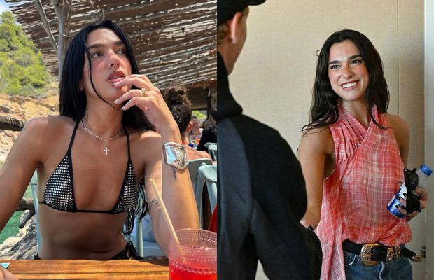 Dua Lipa a suferit pentru Carlos Alcaraz, apoi a ajuns în compania rivalului