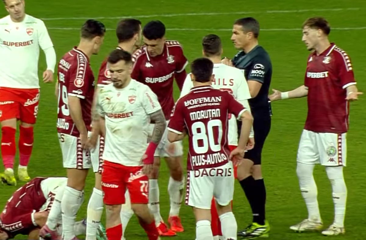 Și rapidiștii acuză două decizii luate de Istvan Kovacs!