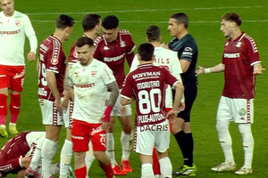 Și rapidiștii acuză două decizii luate de Istvan Kovacs!