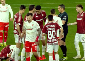 Și rapidiștii acuză două decizii luate de Istvan Kovacs!