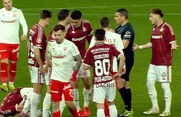 Și rapidiștii acuză două decizii luate de Istvan Kovacs!