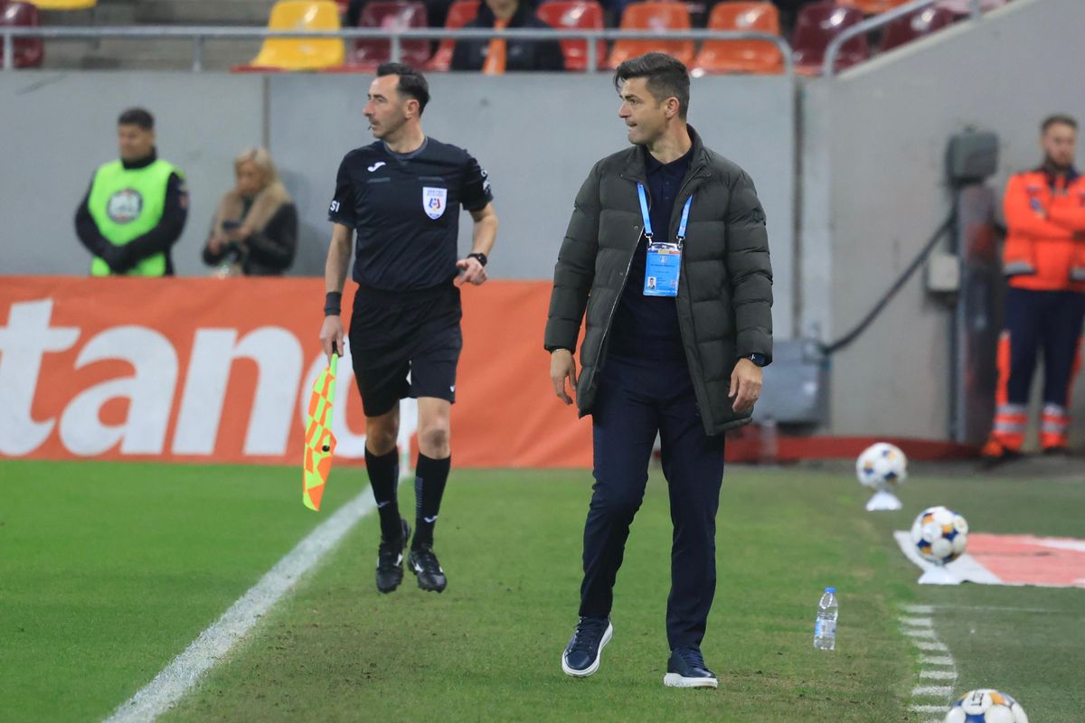 OUT după 28 de minute » Nu a rezistat nici măcar o repriză la debutul lui Mirel Rădoi la FCSB