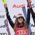 Mikaela Shiffrin pe prima treapta a podiumului la Are FOTO Imago Images