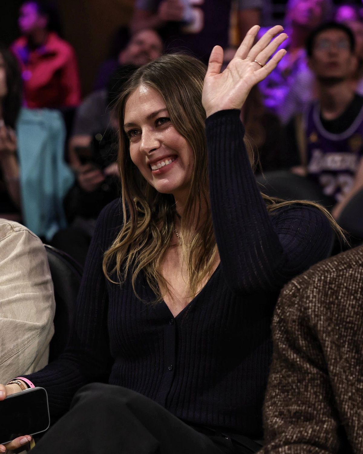 Moment special cu Maria Sharapova și Luka Doncic