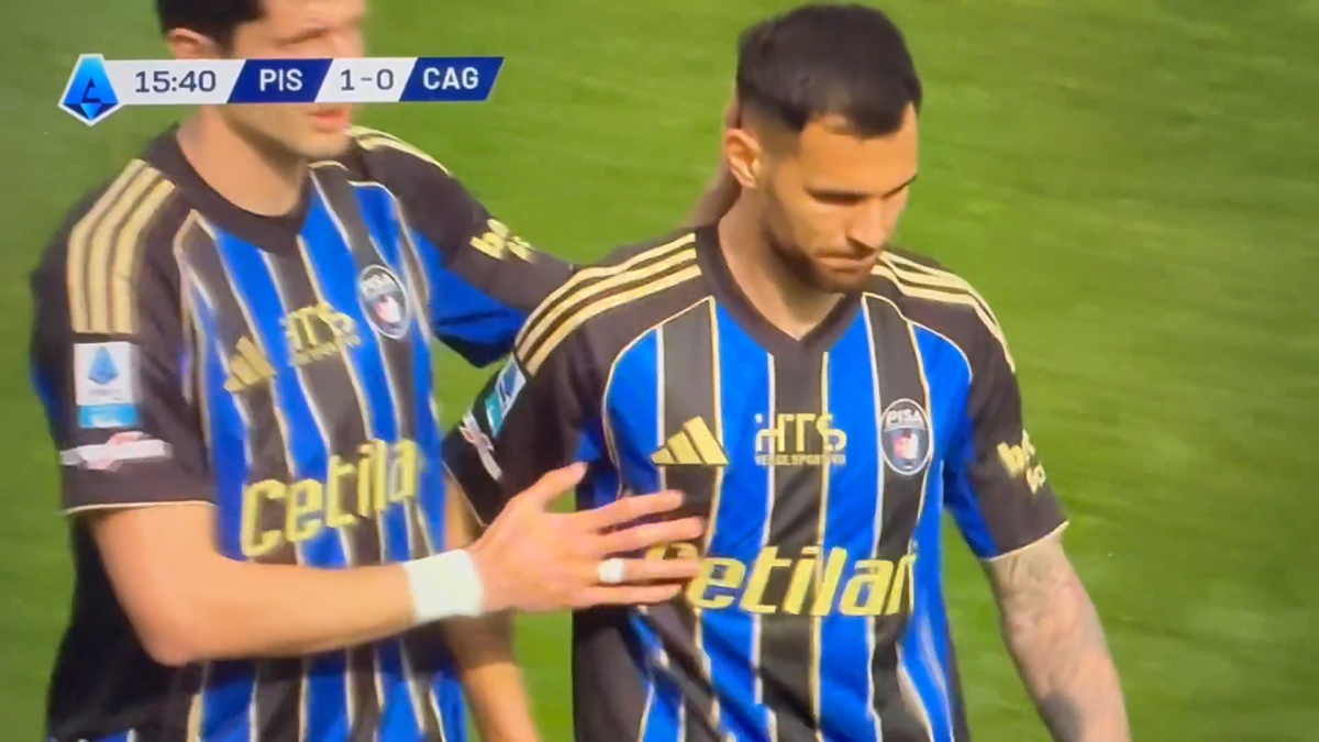 Marius Marin s-a accidentat în Pisa - Cagliari