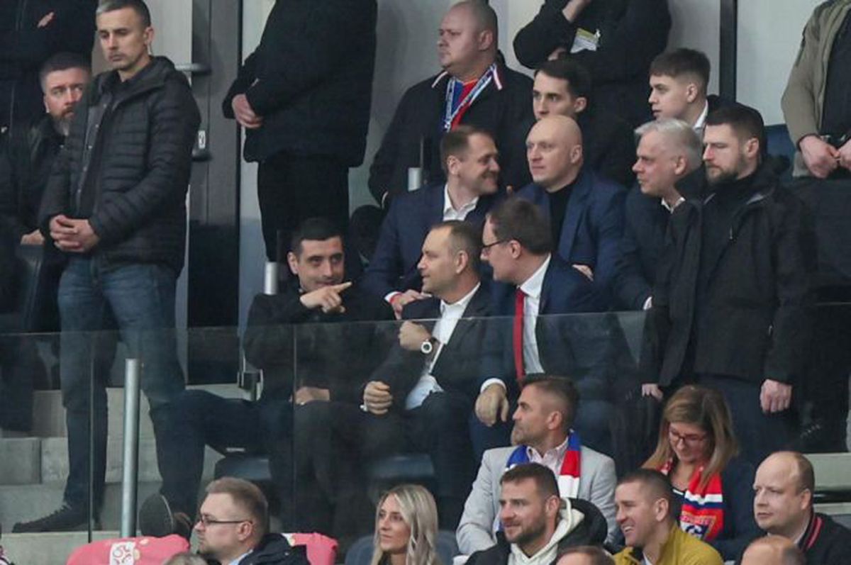 George Simion, surprins la un meci din prima ligă poloneză