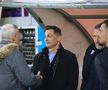 Apariție rară pe gazonul Arenei Naționale » A coborât din lojă pentru a-l saluta pe Mirel Rădoi