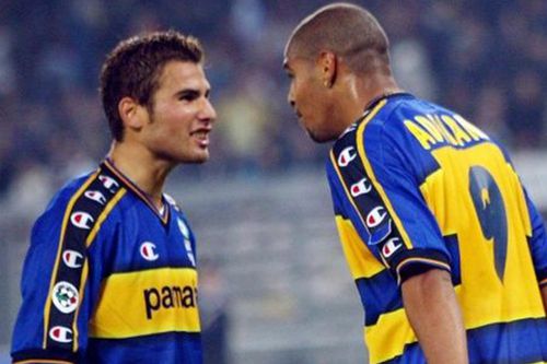 Adrian Mutu și Adriano au înscris 33 de goluri împreună, la Parma, în Serie A.