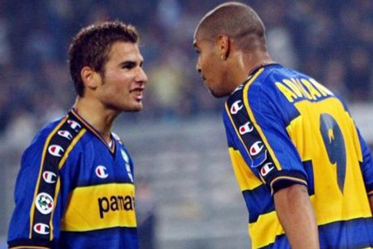 Adrian Mutu și Adriano au înscris 33 de goluri împreună, la Parma, în Serie A.