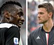 Blaise Matuidi (stânga) și Daniele Rugani (dreapta) s-au vindecat de COVID-19 după mai bine de o lună // sursă foto: Juventus.com