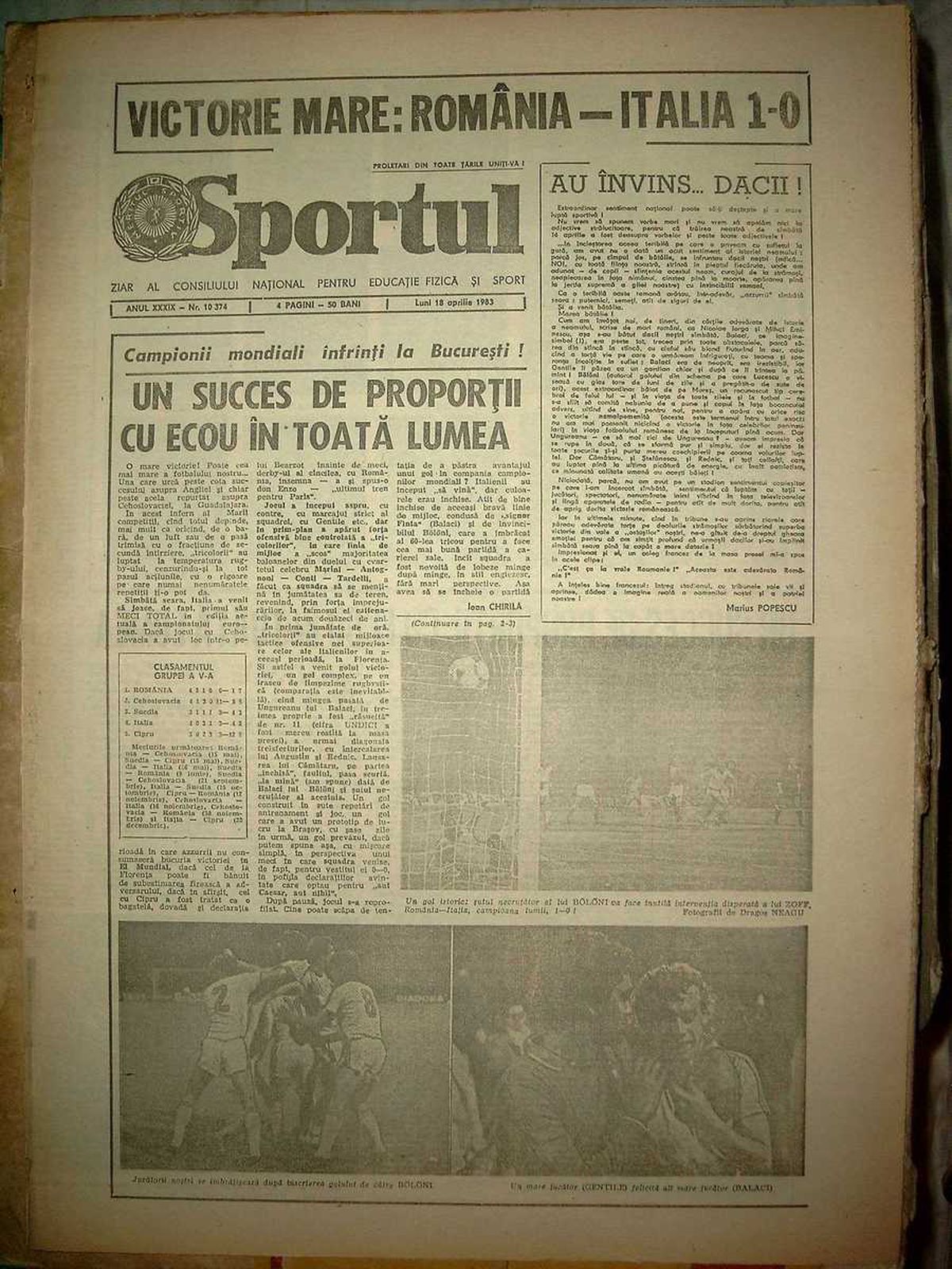 RETRO GSP. VIDEO 16 aprilie, ziua marilor rezultate în fotbalul românesc: Anderlecht, Italia, Spania, Grecia