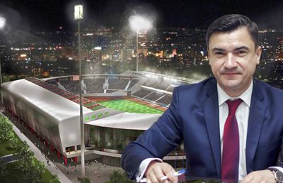 STADION POLI IAȘI. Scenarii SF și promisiuni electorale! An de an, primarul Mihai Chirica promite stadioane, dar rămân machetele