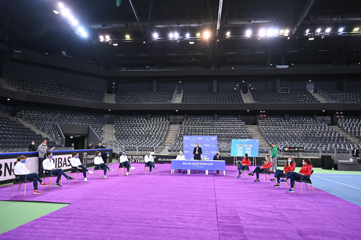 S-au stabilit meciurile din „Billie Jean King Cup”! Irina Bara deschide vineri duelul cu Italia