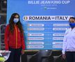 S-au stabilit meciurile din „Billie Jean King Cup”! Irina Bara deschide vineri duelul cu Italia
