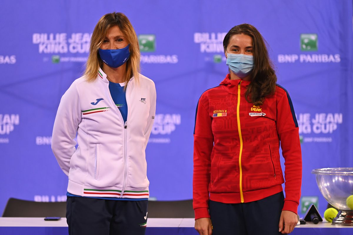 S-au stabilit meciurile din „Billie Jean King Cup”! Irina Bara deschide vineri duelul cu Italia