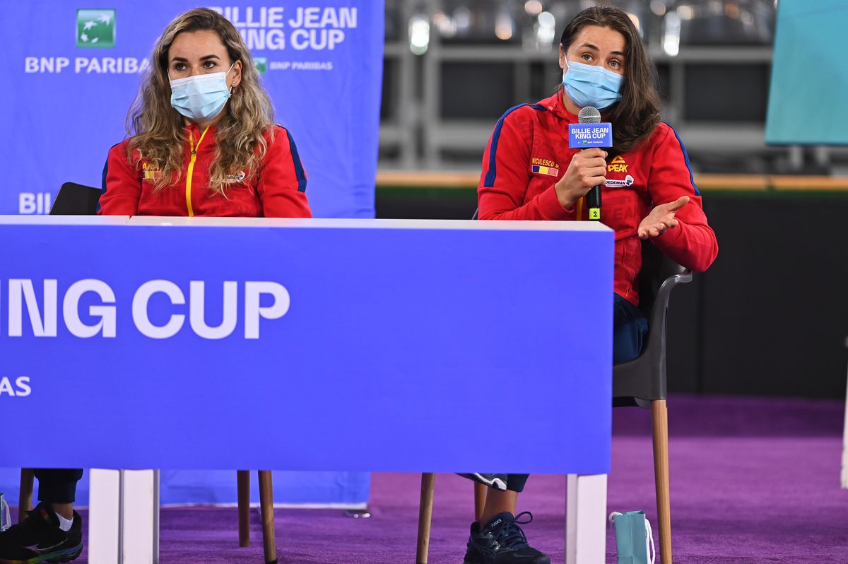 S-au stabilit meciurile din „Billie Jean King Cup”! Irina Bara deschide vineri duelul cu Italia