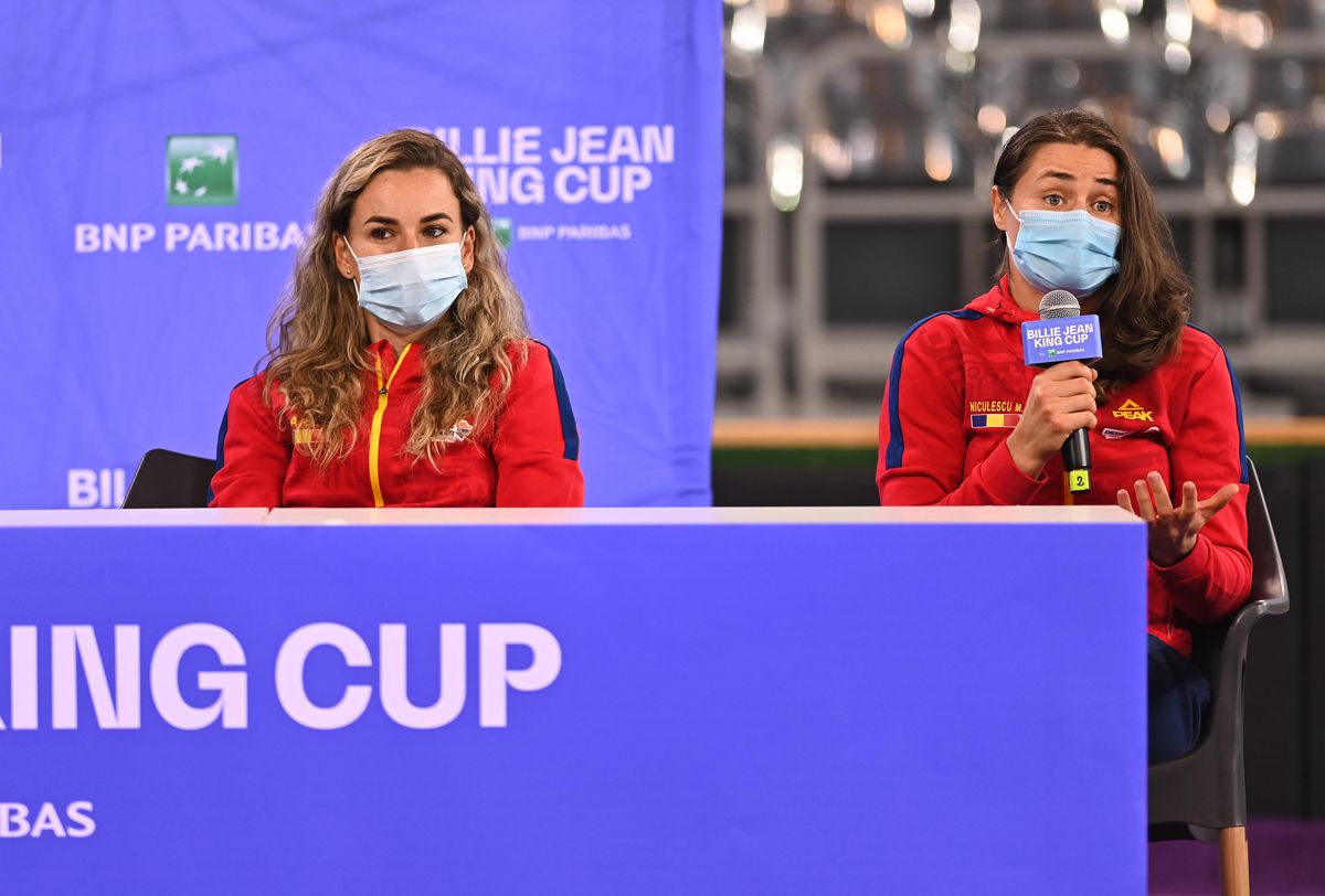 S-au stabilit meciurile din „Billie Jean King Cup”! Irina Bara deschide vineri duelul cu Italia