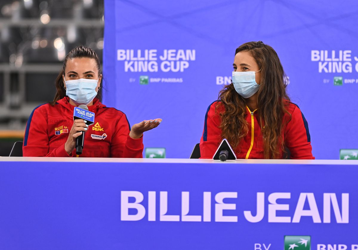 S-au stabilit meciurile din „Billie Jean King Cup”! Irina Bara deschide vineri duelul cu Italia
