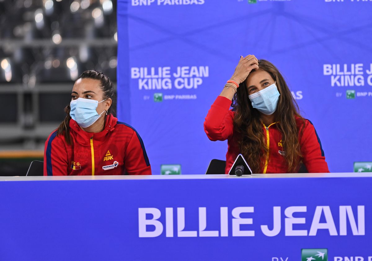 S-au stabilit meciurile din „Billie Jean King Cup”! Irina Bara deschide vineri duelul cu Italia