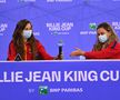 S-au stabilit meciurile din „Billie Jean King Cup”! Irina Bara deschide vineri duelul cu Italia