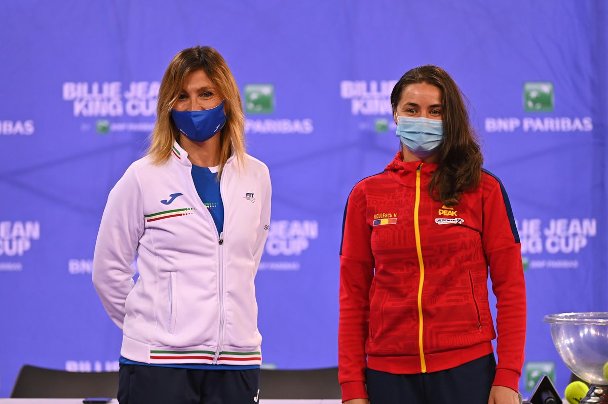 S-au stabilit meciurile din „Billie Jean King Cup”! Irina Bara deschide vineri duelul cu Italia