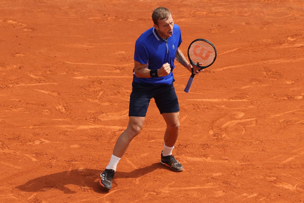 Novak Djokovic - Daniel Evans, Monte Carlo / FOTO: Guliver/GettyImages