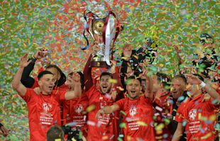 CFR Cluj, petrecere de zile mari la Ploiești! Cum au sărbătorit triumful din Supercupa României