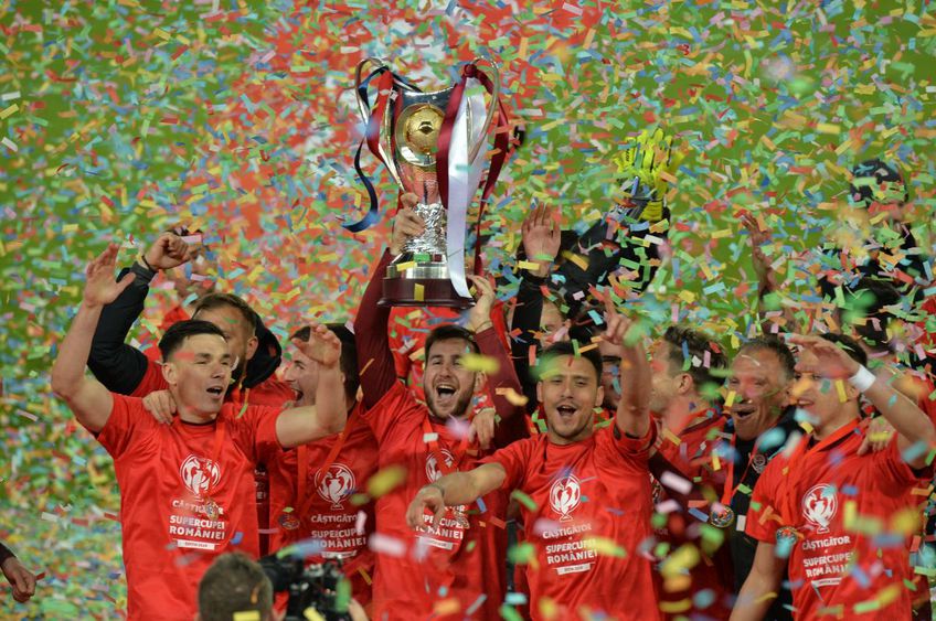 CFR Cluj, campioana României, a câștigat Supercupa României 2020. După 0-0 în timpul regulamentar, s-a trecut la lovituri de departajare, iar ardelenii s-au impus, scor 4-1. „Feroviarii” au declanșat fiesta pe gazonul arenei „Ilie Oană”.