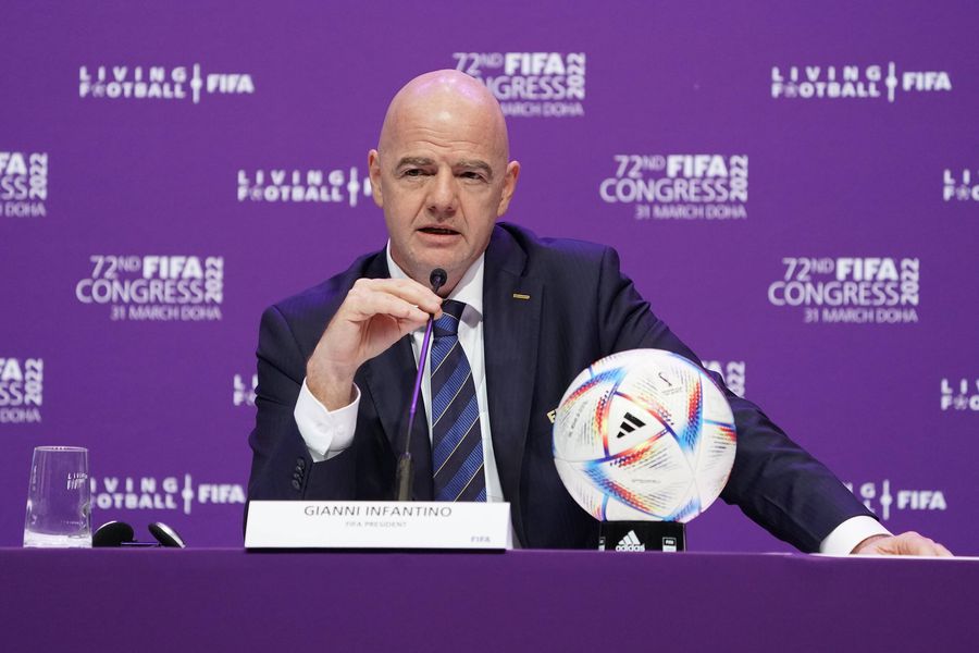 Gianni Infantino// Foto: IMAGO / Schüler „BOMBĂ” la Campionatul Mondial! O fostă campioană europeană amenință că se retrage! Revoltă la nivel înalt