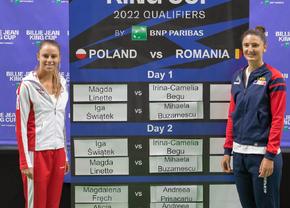 Polonia - România 1-0, în Billie Jean King Cup: Irina Begu, învinsă de Magda Linette în primul meci al zilei