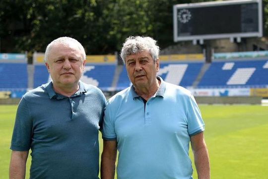 Igor Surkis și Mircea Lucescu