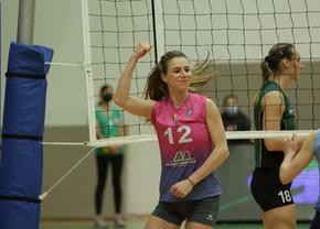 Fata care încă iubește voleiul >> Alexandra Trică a jucat alături de mama ei, a refuzat oferte din străinătate, iar acum evoluează la echipa din campionat formată 100% din românce