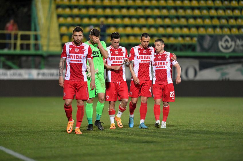 CS Mioveni - Dinamo 2-0 | După eșecul din această seară, „câinii” sunt matematic la baraj.