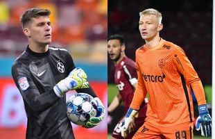 CFR Cluj - FCSB e și duelul portarilor » Cum sunt văzuți Hindrich și Târnovanu: „Unul are reflexe bune, celălalt comunică bine cu apărarea”