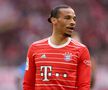 Leroy Sane, buză umflată la Bayern - Hoffenheim / FOTO: GettyImages