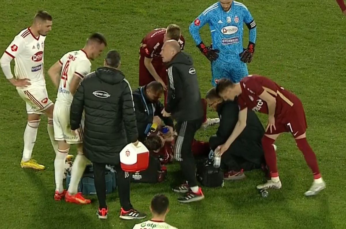 CFR Cluj, probleme înaintea derby-ului de titlu cu Farul: „A fost dus la spital, se pare că e grav”