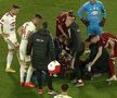 Accidentare Deac în CFR Cluj - Sepsi 2-1. Foto: captură Prima Sport