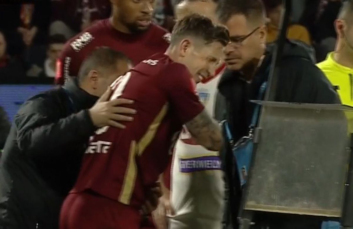 CFR Cluj, probleme înaintea derby-ului de titlu cu Farul: „A fost dus la spital, se pare că e grav”