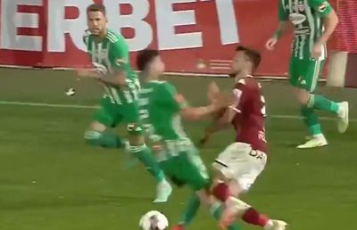 Ghinion teribil! Lovitura horror după care jucătorul de la Sepsi a ieșit din meci